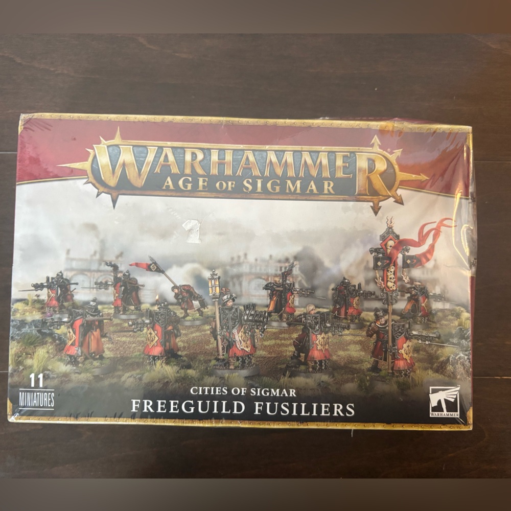 Warhammer Age of Sigmar Freeguild Fusiliers 11 Miniature Figures